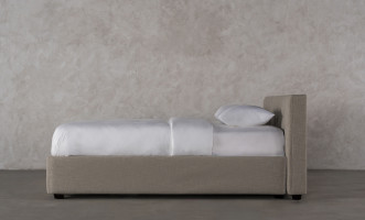 York Vertical Stripes Bed 160x200 cm (G149 col.15c)