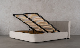 York Vertical Stripes Bed 180x200 cm (a2891 col.7a)