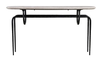 Azrou Console Table (Modern Grey)