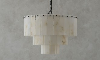 Stone Glow Chandelier Small