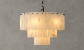 Stone Glow Chandelier Small