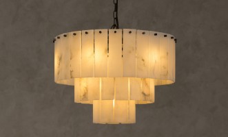 Stone Glow Chandelier Small