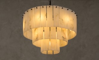 Stone Glow Chandelier Small