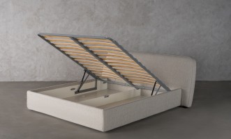 Terra Bed 180x200 cm (Fabric: Corso col.06)