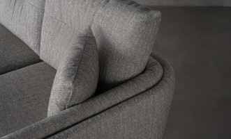 Como 3-Seater Sofa (Fabric: Corso D col.18)
