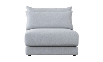 Narvik Mix 1-Seater Section Sofa (Fabric D5712)