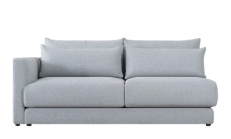 Narvik Mix 2-Seater Section Left Arm (Fabric D5712)