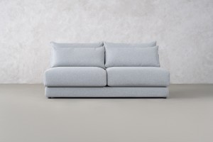 Narvik Mix 2-Seater Armless Section Sofa (Fabric D5712)