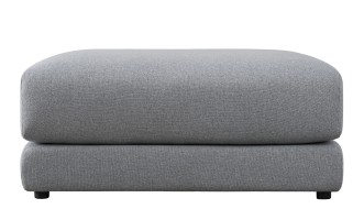 Narvik Mix Square Pouf (Fabric D5712)