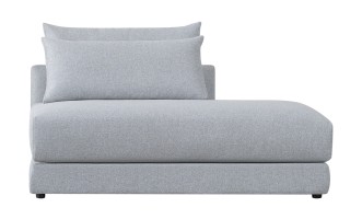 Narvik Mix Ottoman Section Sofa Left Arm (Fabric D5712)