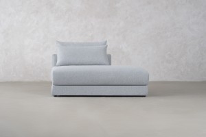 Narvik Mix Ottoman Section Sofa Left Arm (Fabric D5712)