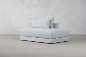 Narvik Mix Ottoman Section Sofa Left Arm (Fabric D5712)