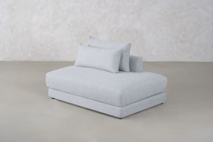 Narvik Mix Ottoman Section Sofa Left Arm (Fabric D5712)