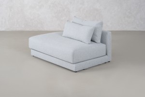 Narvik Mix Ottoman Section Sofa Right Arm (Fabric D5712)