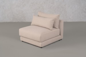 Narvik Mix 1-Seater Section Sofa (Fabric D5354)