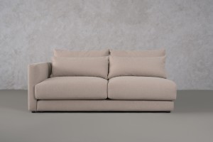 Narvik Mix 2-Seater Section Left Arm (Fabric D5354)