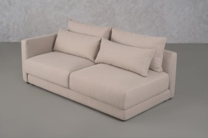 Narvik Mix 2-Seater Section Left Arm (Fabric D5354)