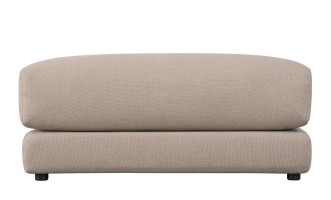 Narvik Mix Square Pouf (Fabric D5354)