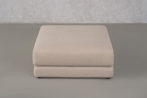 Narvik Mix Square Pouf (Fabric D5354)