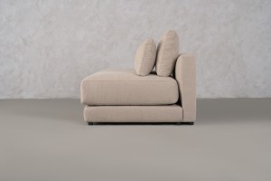 Narvik Mix Ottoman Section Sofa Left Arm (Fabric D5354)