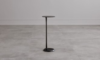 Blaze Side Table Graphite Finish