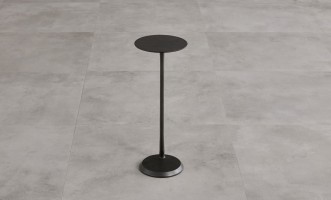 Blaze Side Table Graphite Finish