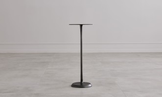 Blaze Side Table Graphite Finish