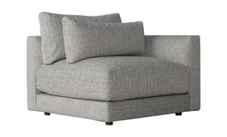 Narvik Mix Corner Section Sofa (Fabric: Corso D col.18)