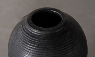 Egg Jar Planter Graphite Color