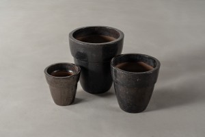 Collar Planters Set of 3