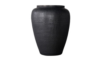 Dimple Jar Planter Graphite