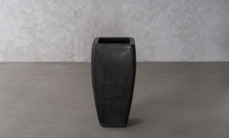 Tall Milan Planter Graphite Color