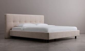 Flat Bed Queen Size 200x160 cm (fabric HUE8-W)