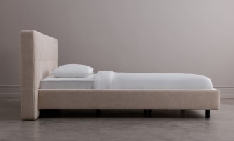 Flat Bed Queen Size 200x160 cm (fabric HUE8-W)