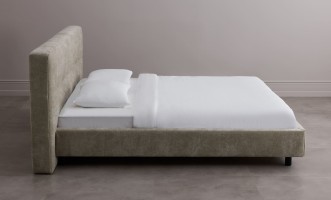 Flat Bed Queen Size 200x160 cm (fabric HUE21-W)