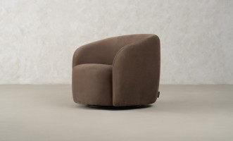 Sonora Swivel Armchair (fabric EP440)