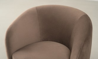 Sonora Swivel Armchair (fabric EP440)