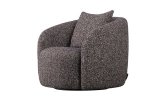 Sonora Swivel Armchair (fabric H24316-13A)