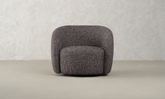 Sonora Swivel Armchair (fabric H24316-13A)
