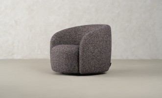 Sonora Swivel Armchair (fabric H24316-13A)