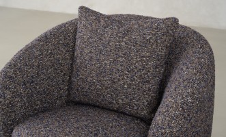 Sonora Swivel Armchair (fabric H24316-13A)
