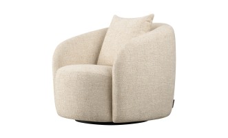 Sonora Swivel Armchair (fabric FLD130)