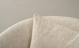 Sonora Swivel Armchair (fabric FLD130)