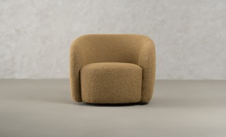 Sonora Swivel Armchair (fabric H25310-4A)