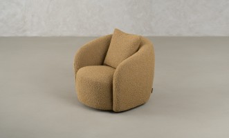 Sonora Swivel Armchair (fabric H25310-4A)