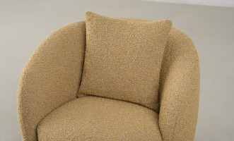 Sonora Swivel Armchair (fabric H25310-4A)