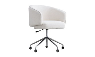 Arnold Office Armchair (Nomad Snow)