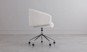 Arnold Office Armchair (Nomad Snow)