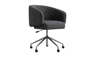 Arnold Office Armchair (Lola Graphite)