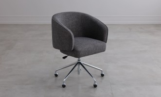 Arnold Office Armchair (Lola Graphite)